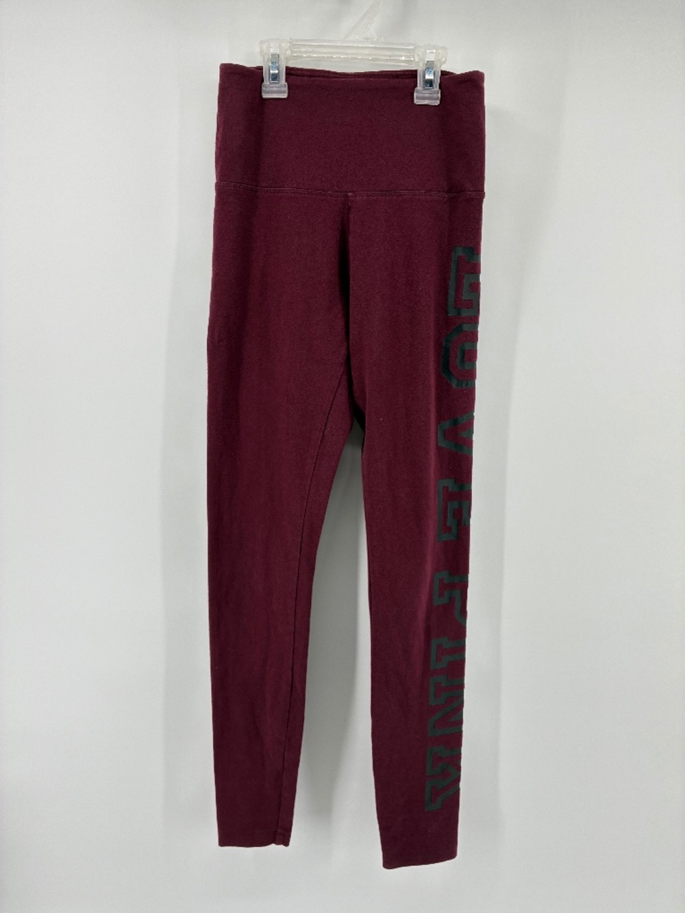 MASSIVE $10 SALE Burgundy Love Pink Victoria’s Secret Yoga Pants